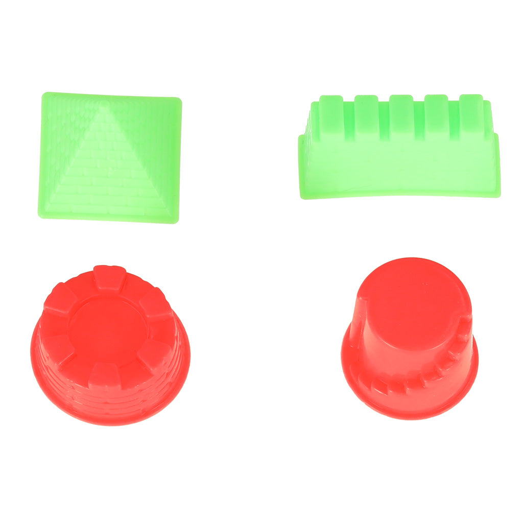 28-Piece Sand Toys Set with Buckets, Molds, Shovel & Rake