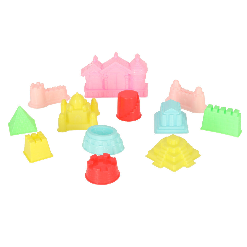 28-Piece Sand Toys Set with Buckets, Molds, Shovel & Rake