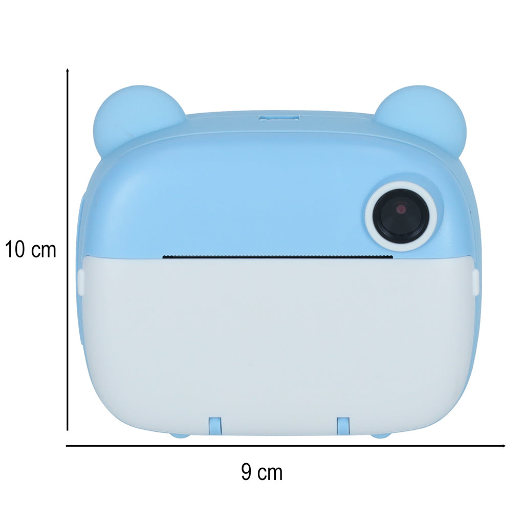 Kids Instant Print Camera Bear Blue – Thermal Print Camera