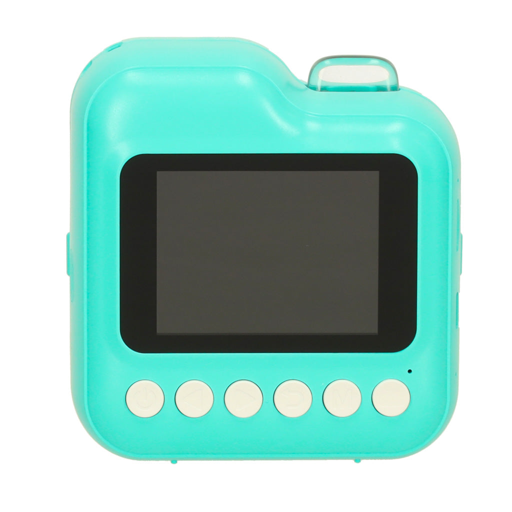 Kids Instant Print Camera Green 24MP – Thermal Print Camera