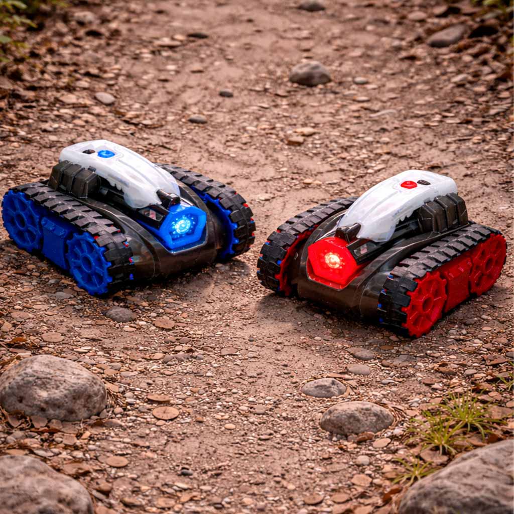 Revolt Battle RC Tank Set – 2 Remote Control Tanks