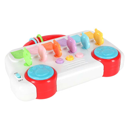 Musical Learning Bus with Keys & Pop-Up Animals – 3+