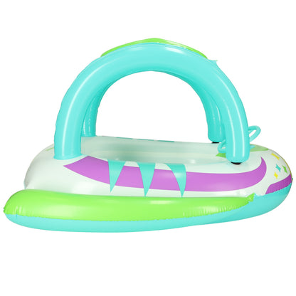 Bestway 34149 Inflatable Kids Float Boat with Seat & Steering Wheel – Space