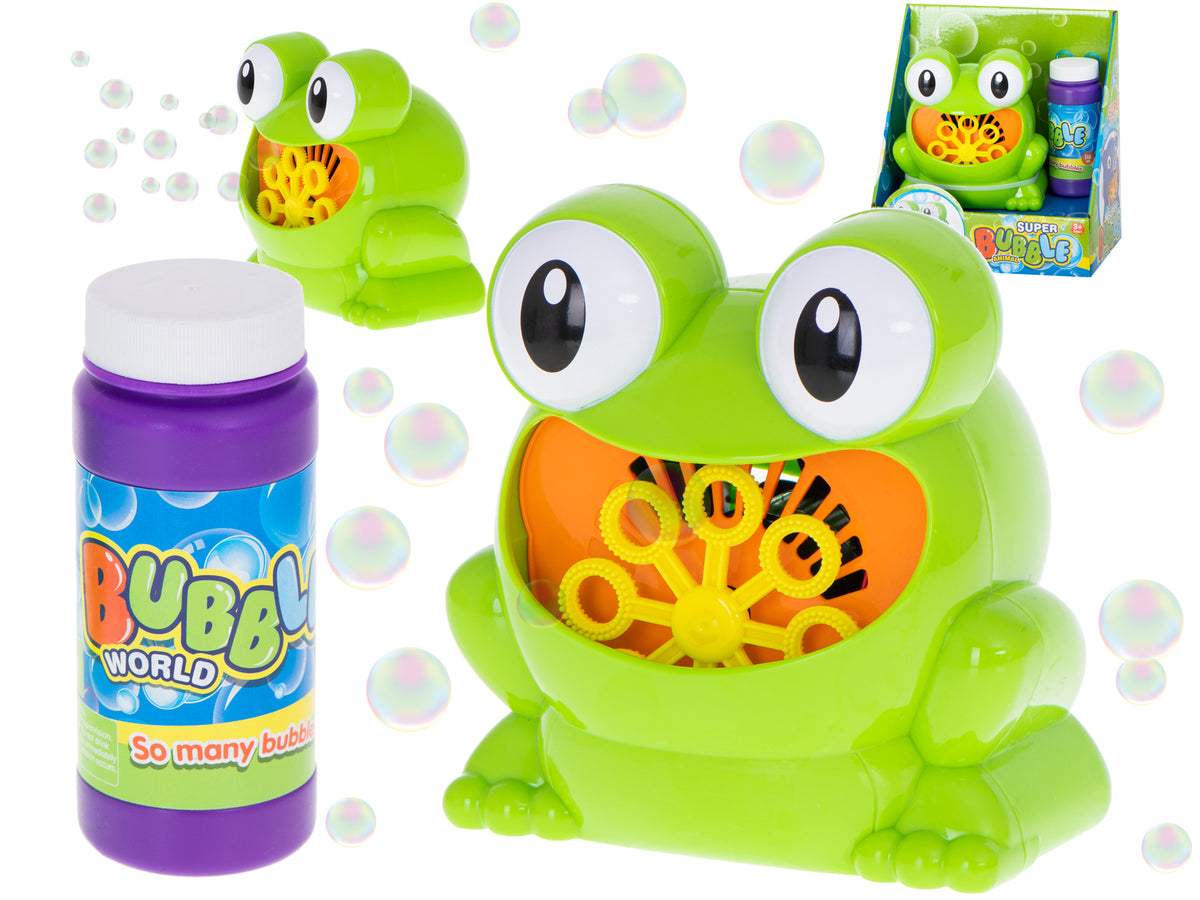 Automatic Bubble Machine Frog – Bubble Maker Toy for Kids