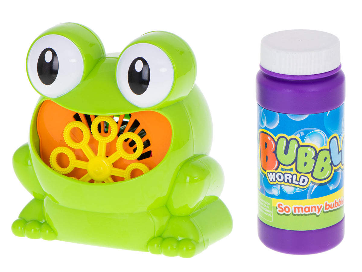 Automatic Bubble Machine Frog – Bubble Maker Toy for Kids