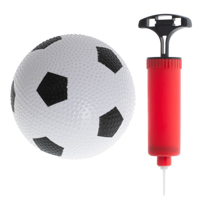2-in-1 Soccer Goal Set for Kids with Ball & Pump