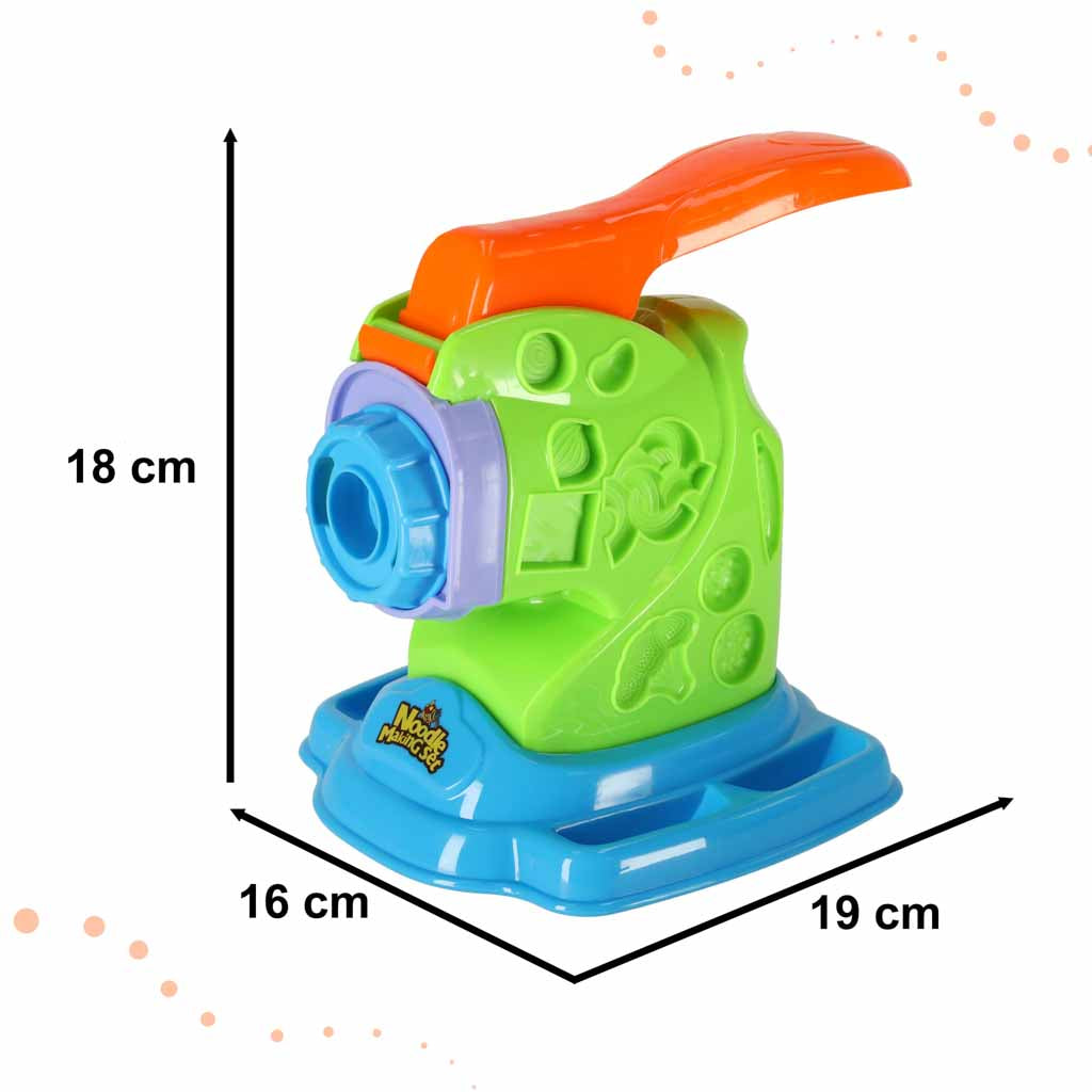 Play Dough Pasta Maker Set for Kids with Colourful Modelling Dough