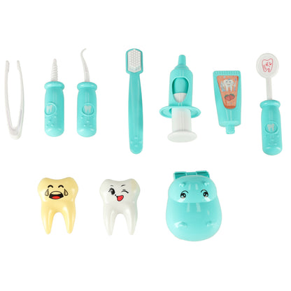 Blue Hippo Dentist Play Set – Dental Doctor Toy