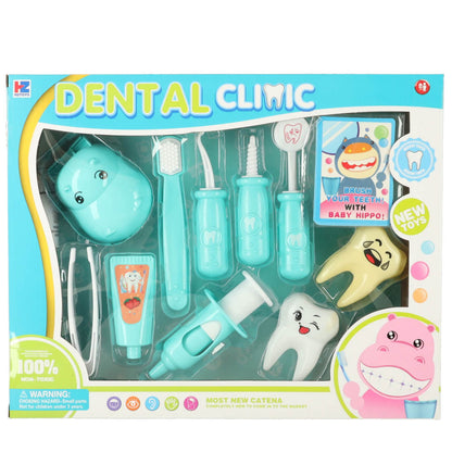 Blue Hippo Dentist Play Set – Dental Doctor Toy