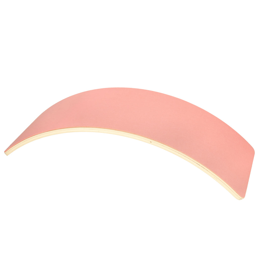 Wooden Balance Board for Kids 3+ – Pink Felt
