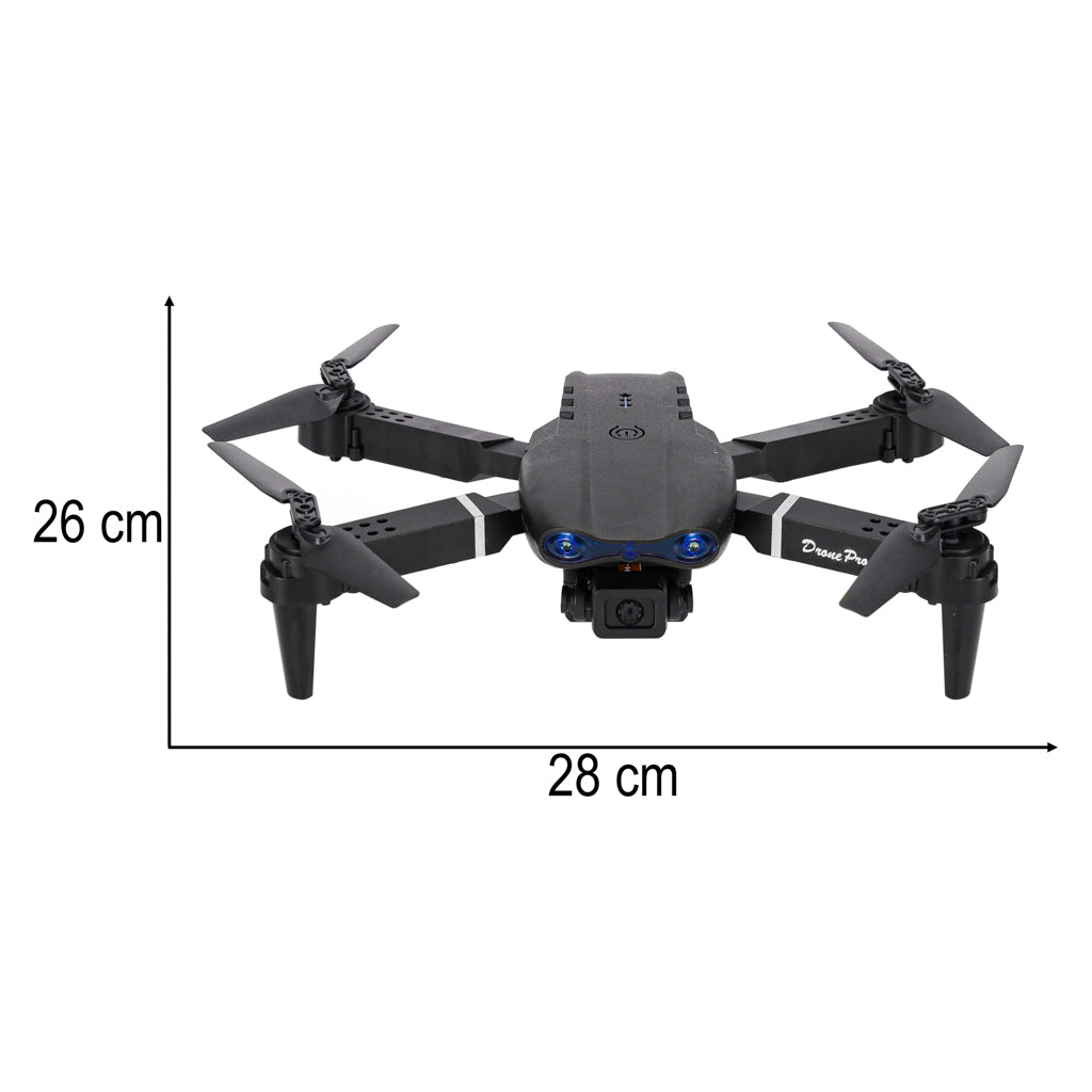 E99 Pro Foldable RC Drone with Dual Camera & Carry Case
