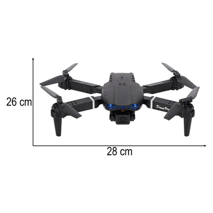 E99 Pro Foldable RC Drone with Dual Camera & Carry Case