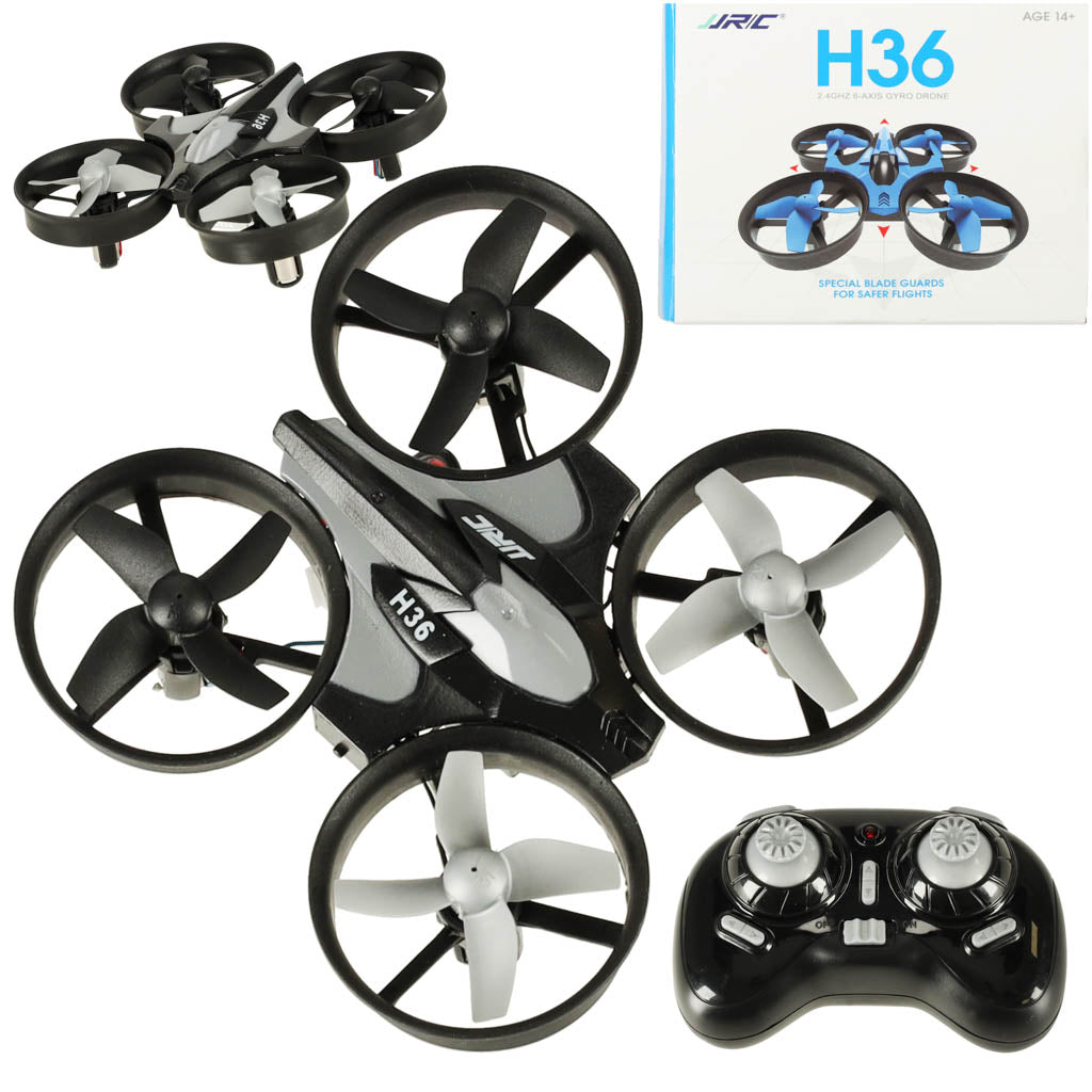 JJRC H36 Mini RC Drone 2.4GHz 4CH 6-Axis Gyro Black