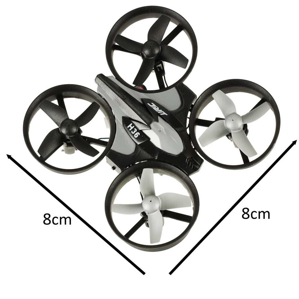 JJRC H36 Mini RC Drone 2.4GHz 4CH 6-Axis Gyro Black