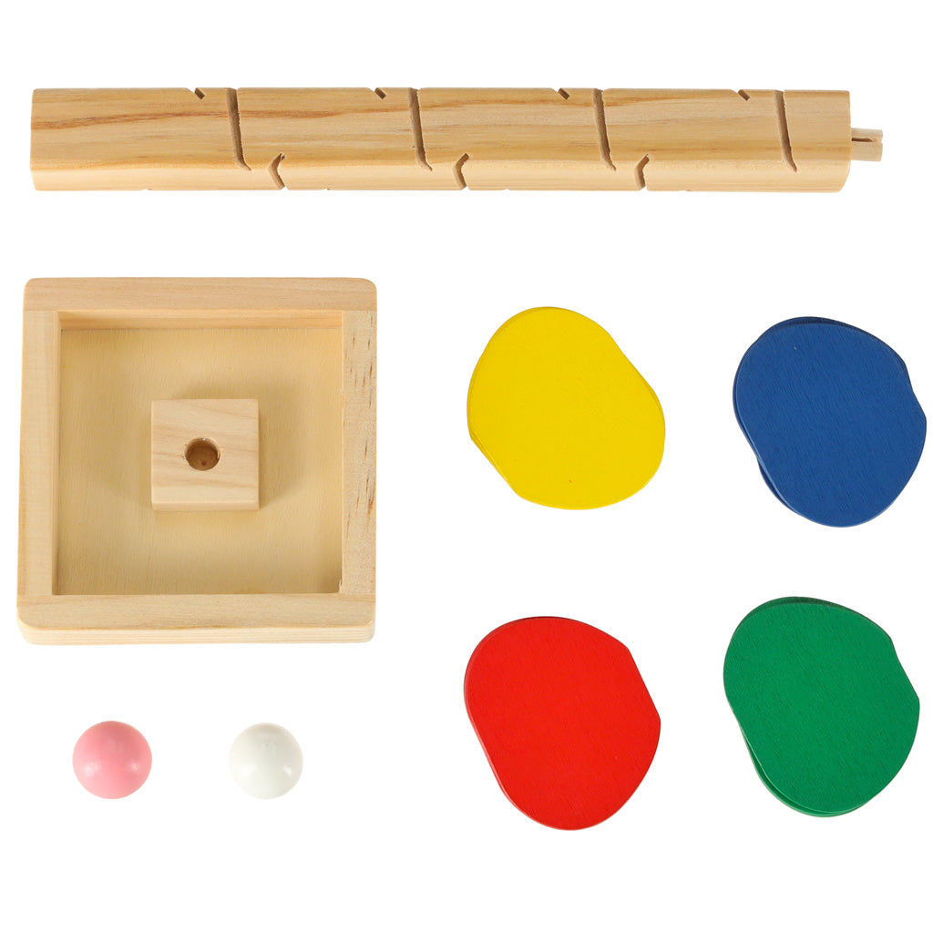 Wooden Marble Tree Educational Toy