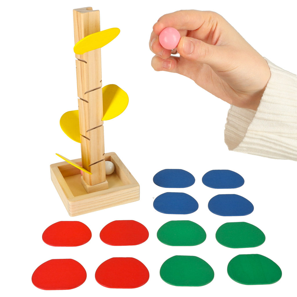 Wooden Marble Tree Educational Toy