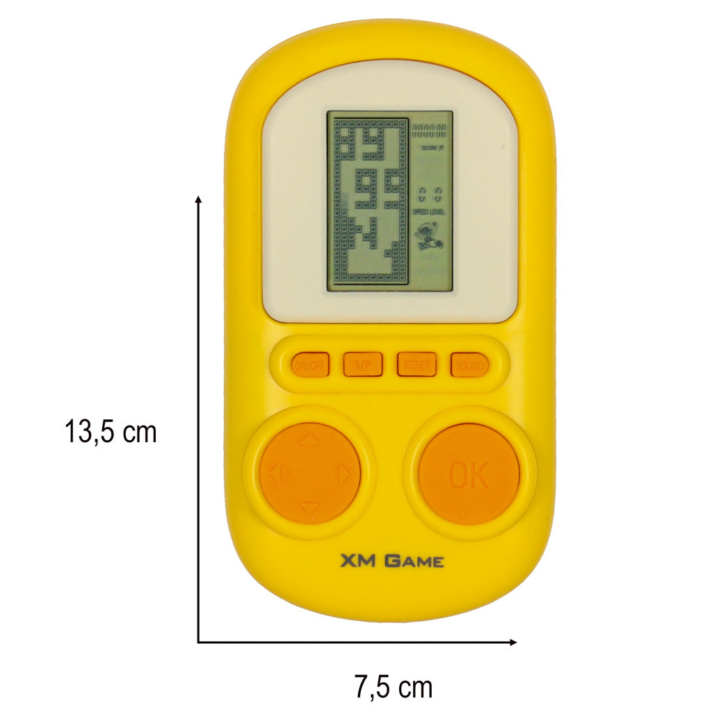 Portable Handheld Game Console for Kids 6+ – Yellow
