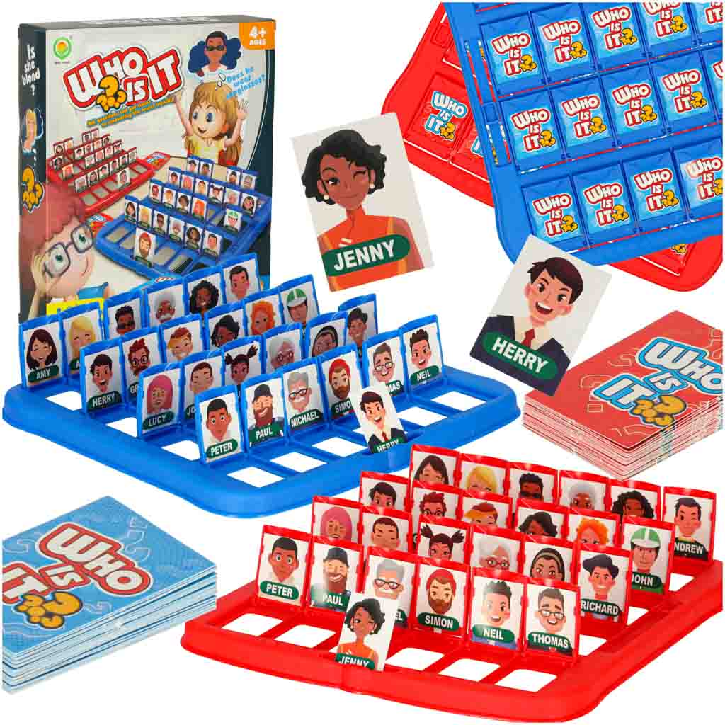 Guess Who? Memory & Deduction Board Game for Kids 4+