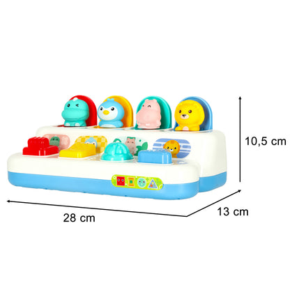 Pop-Up Animal Educational Game for Toddlers 18M+