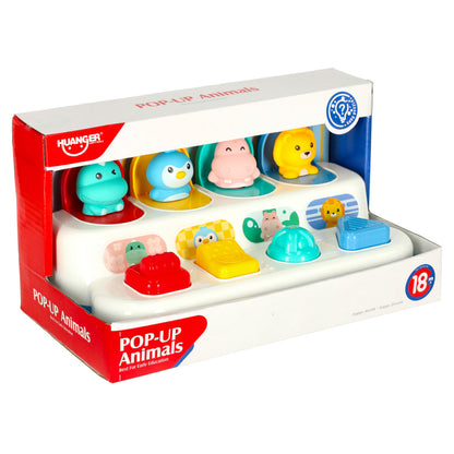 Pop-Up Animal Educational Game for Toddlers 18M+
