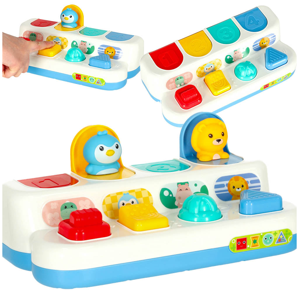 Pop-Up Animal Educational Game for Toddlers 18M+
