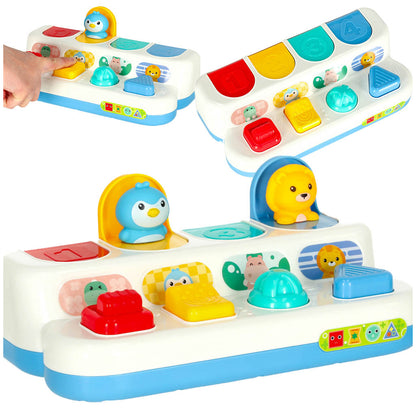 Pop-Up Animal Educational Game for Toddlers 18M+