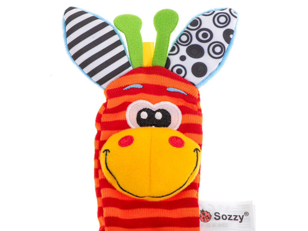 Colorful Animal Baby Socks – 2 Pack