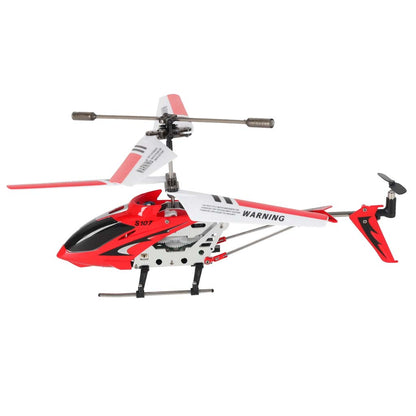 Helikopter zdalnie sterowany SYMA S107G RC Czerwony – Helikopter zdalnie sterowany z żyroskopem