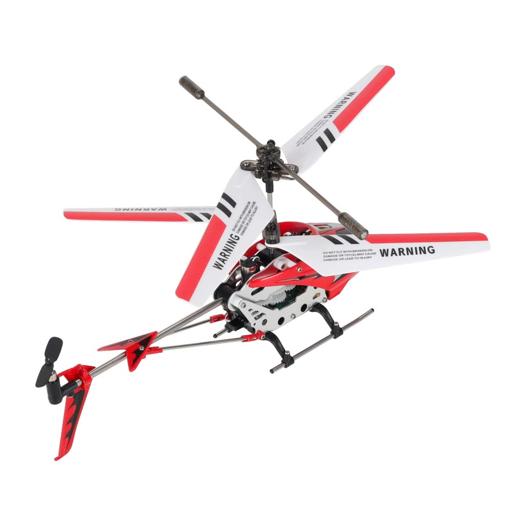 Helikopter zdalnie sterowany SYMA S107G RC Czerwony – Helikopter zdalnie sterowany z żyroskopem