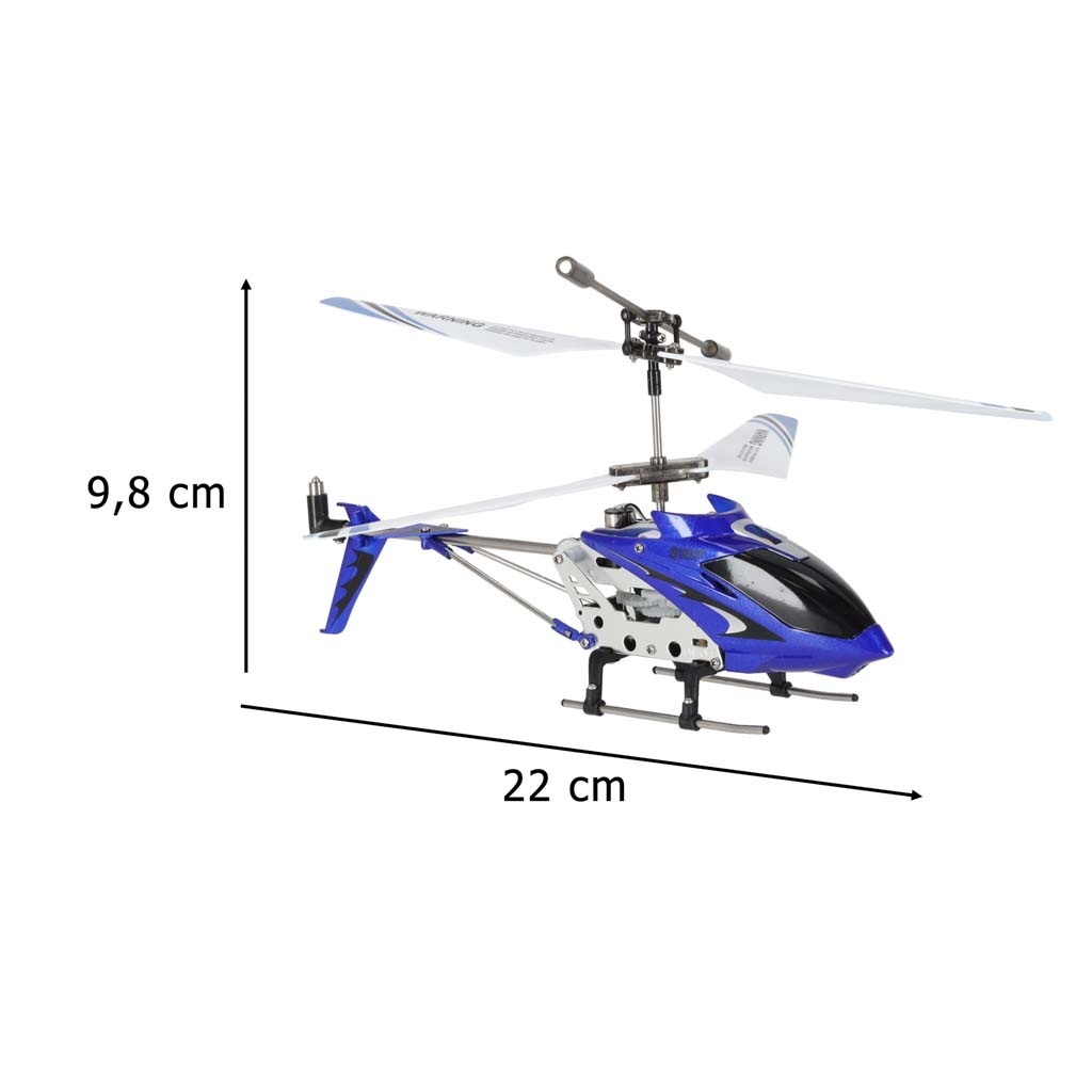 Helikopter RC SYMA S107G niebieski – Zdalne sterowanie z żyroskopem