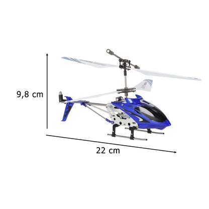 Helikopter RC SYMA S107G niebieski – Zdalne sterowanie z żyroskopem