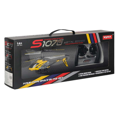 Helikopter zdalnie sterowany SYMA S107G Żółty – Żyroskop RC