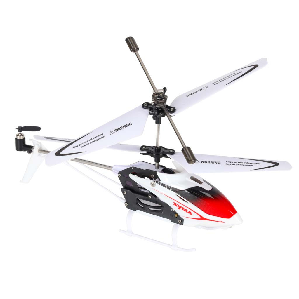 Syma S5 RC Helikopter Biały 3-kanałowy Żyroskop Pilot zdalnego sterowania