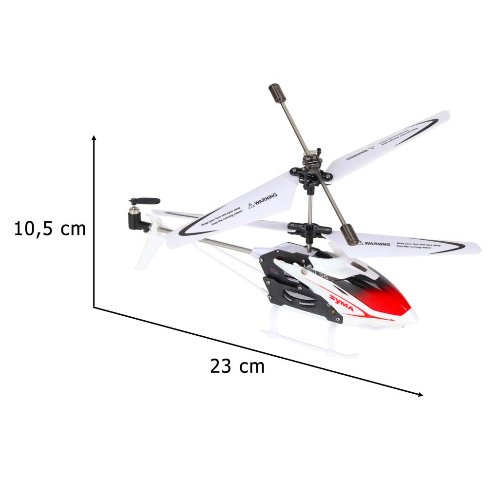 Syma S5 RC Helikopter Biały 3-kanałowy Żyroskop Pilot zdalnego sterowania