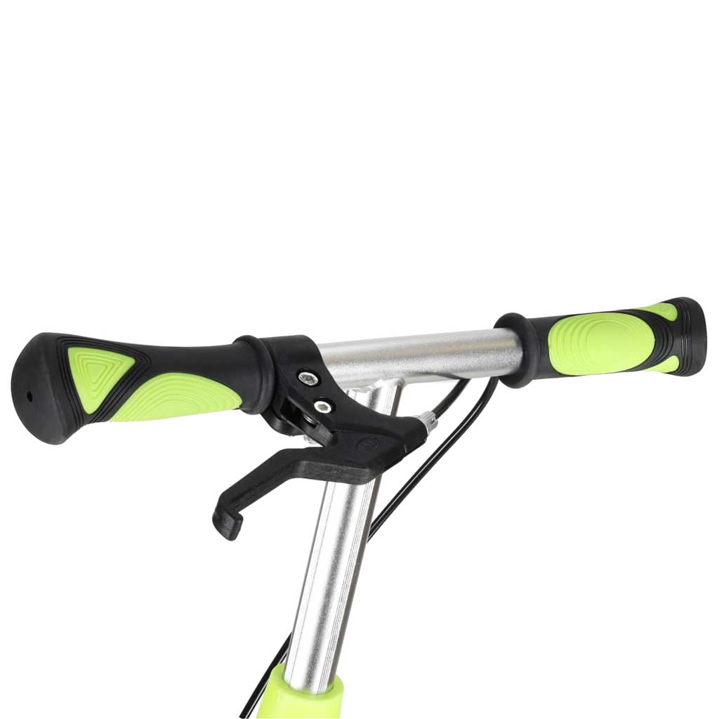 TRIKE FIX Foldable Kids Scooter with LED Wheels – Green