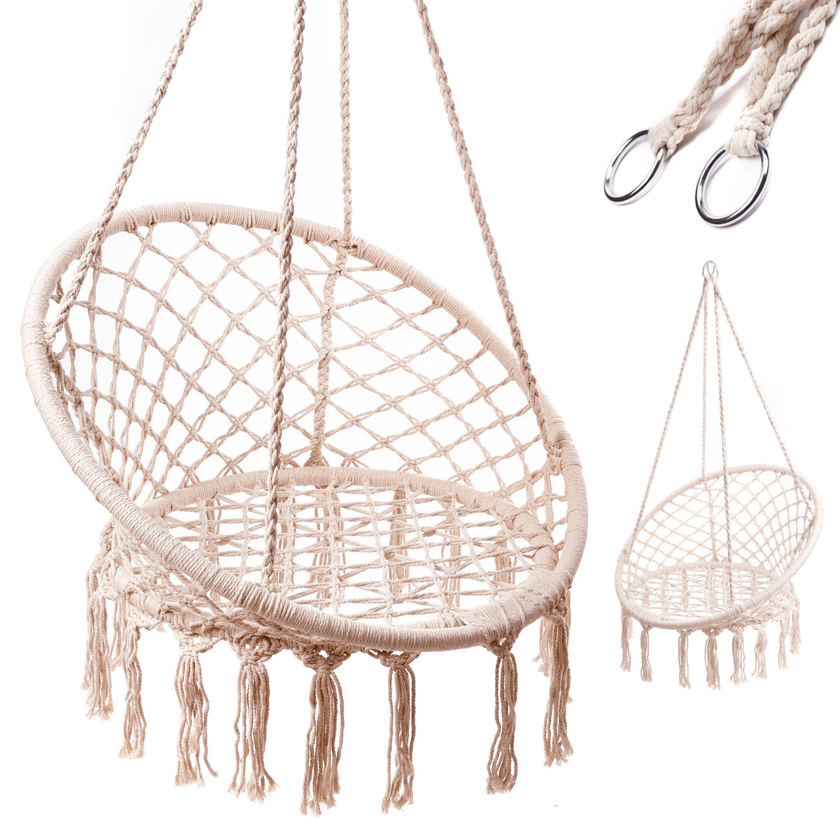 Nest Swing Chair Hammock for Kids & Adults