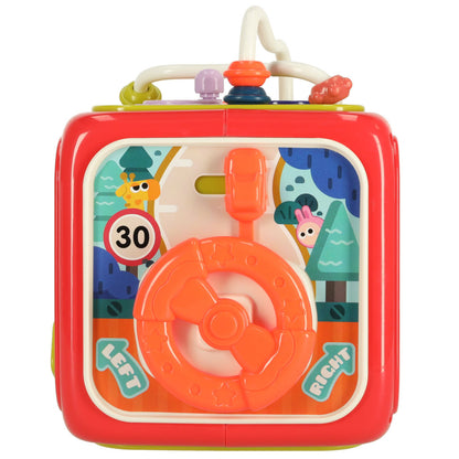 Interactive Educational Activity Cube – Shape Sorter & Piano 18M+