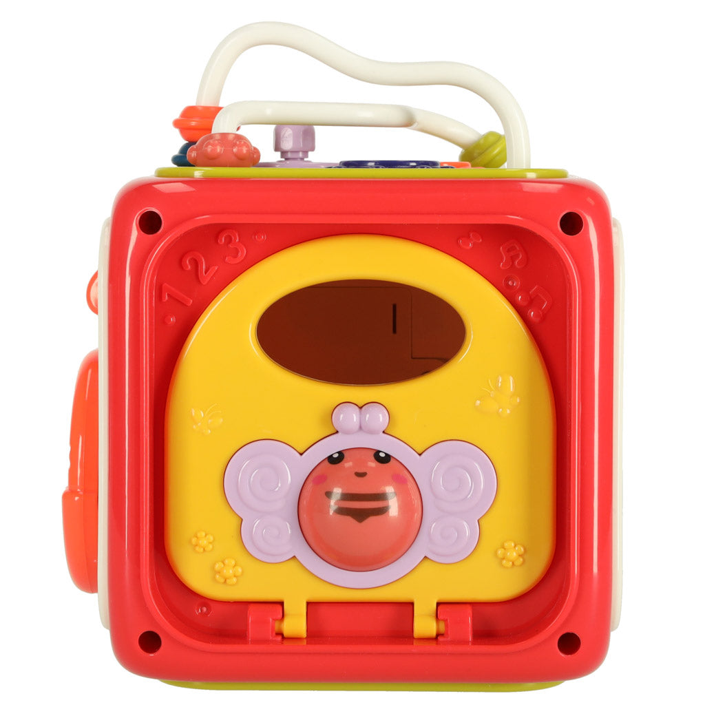 Interactive Educational Activity Cube – Shape Sorter & Piano 18M+