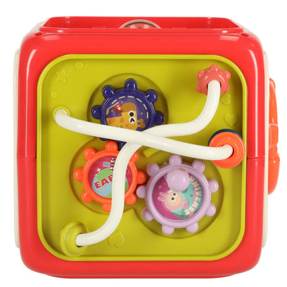 Interactive Educational Activity Cube – Shape Sorter & Piano 18M+