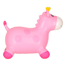 Inflatable Giraffe Hopper for Kids 3+ with Pump – Bouncy Toy