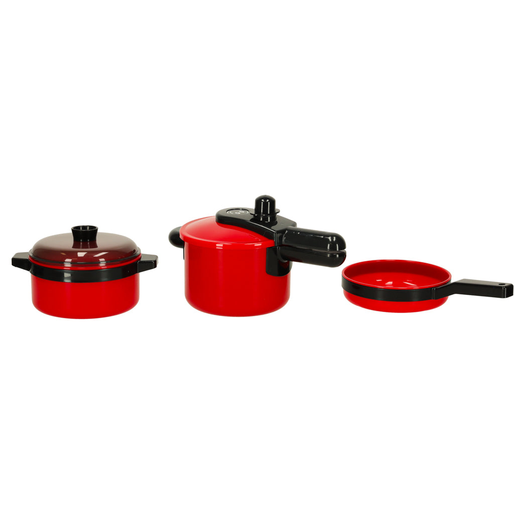 35-Piece Kids Kitchen Playset – Pretend Cooking Toy 3+
