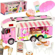 Zdalnie sterowany kamper food truck – zabawka 2 w 1 dla dzieci