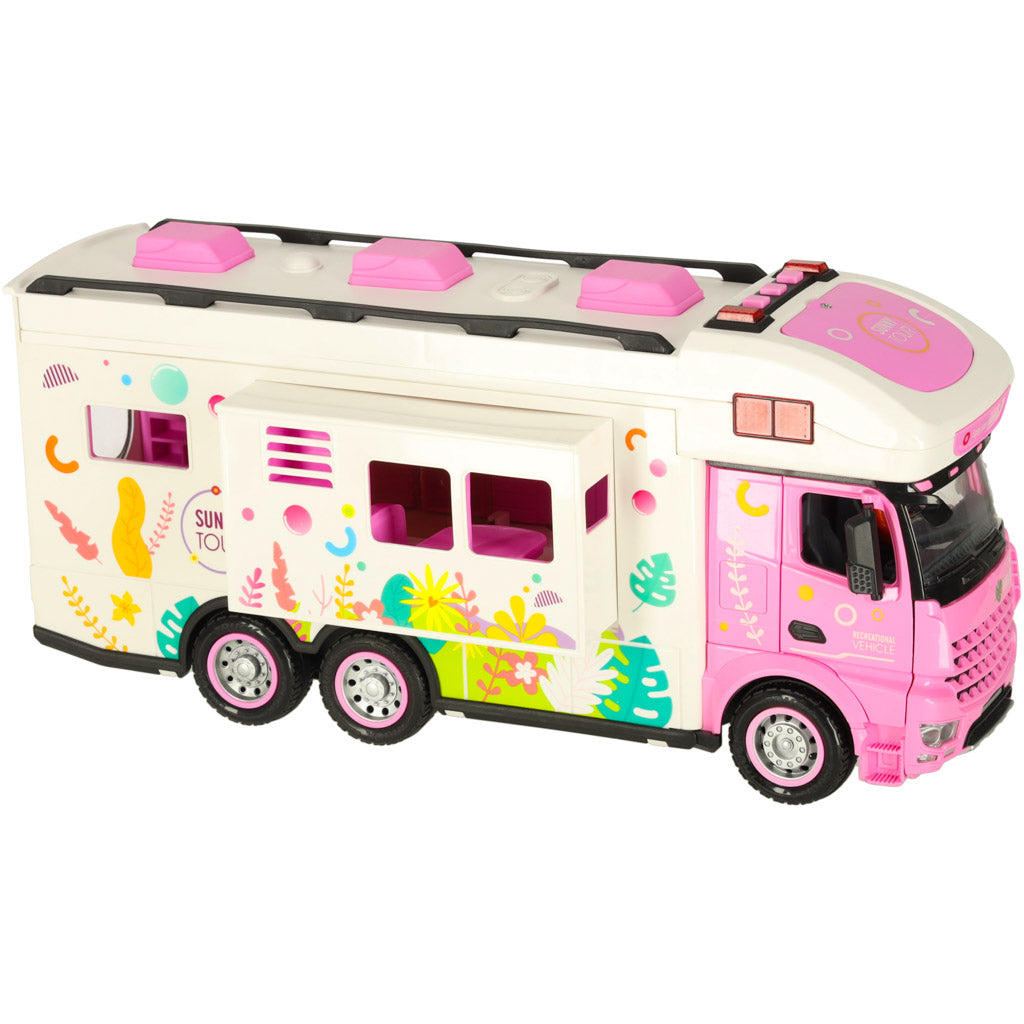 Remote Control Camper Van Food Truck – 2-in-1 Kids Toy