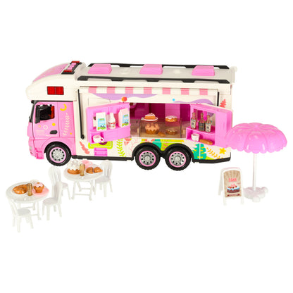 Remote Control Camper Van Food Truck – 2-in-1 Kids Toy