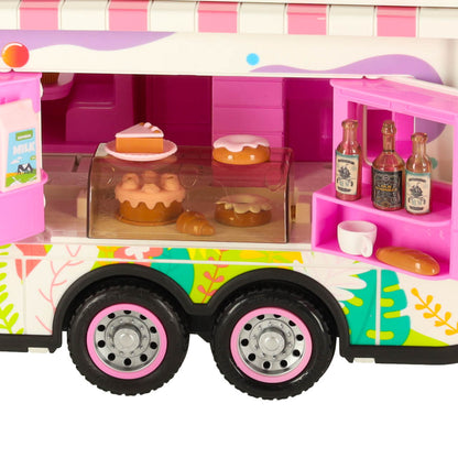 Remote Control Camper Van Food Truck – 2-in-1 Kids Toy