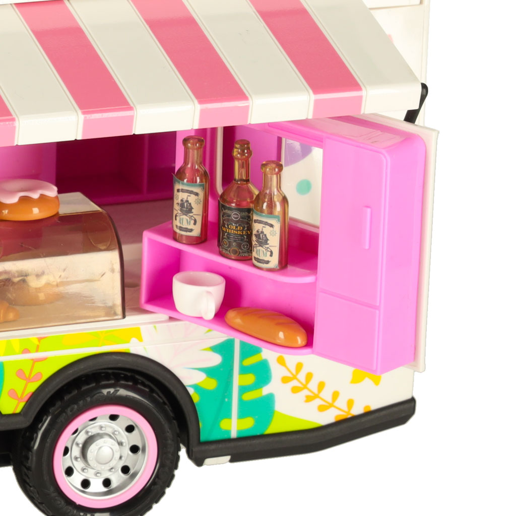 Remote Control Camper Van Food Truck – 2-in-1 Kids Toy