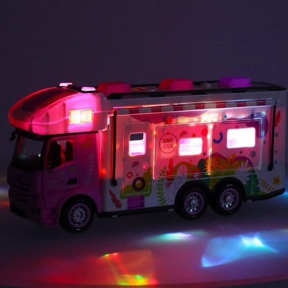 Remote Control Camper Van Food Truck – 2-in-1 Kids Toy
