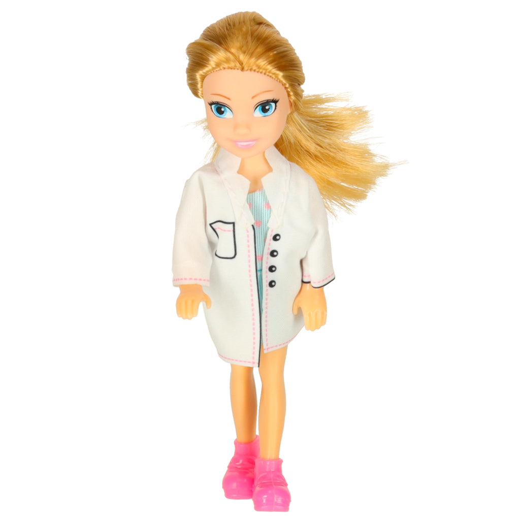 2-in-1 Ambulance & Mobile Hospital Playset with Doctor Doll