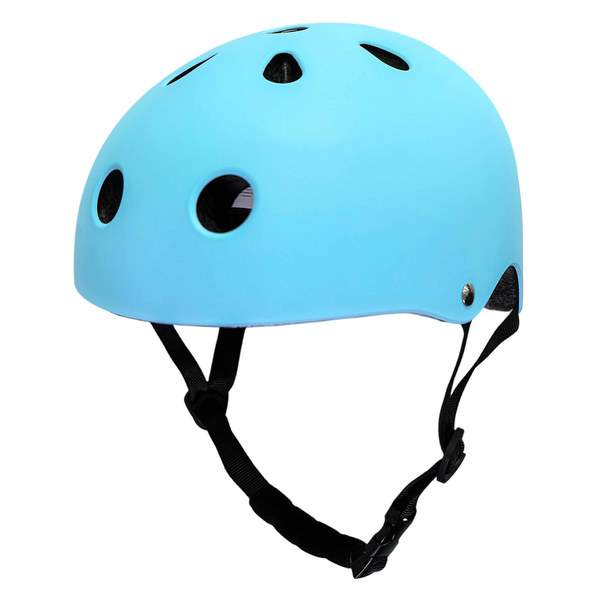 Kask rowerowy dla dzieci Trike Fix z diodą LED – niebieski, M 55–58 cm