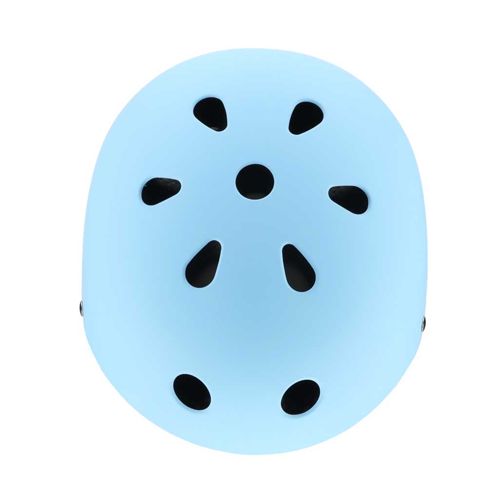 Kask rowerowy dla dzieci Trike Fix z diodą LED – niebieski, M 55–58 cm